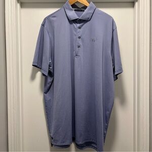 Greyson Golf Polo Shirt 2XL Purple Blue